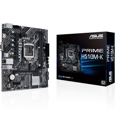 Материнcька плата ASUS PRIME H510M-K s1200 H510 2xDDR4 M.2 HDMI D-Sub mATX