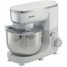 Кухонна машина Gorenje 1000Вт, чаша-метал, корпус-метал/пластик, насадок-6, білий Кухонна машина Gorenje 1000Вт, чаша-метал, корпус-метал/пластик, насадок-6, білий