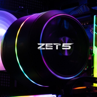 Процесорний кулер Zalman ZET5, ARGB LGA 1851, 1700, 1200, 115x, AM5, AM4, 4pin PWM, 3pin+5VARGB, TDP200W, чорний Процесорний кулер Zalman ZET5, ARGB LGA 1851, 1700, 1200, 115x, AM5, AM4, 4pin PWM, 3pin+5VARGB, TDP200W, чорний