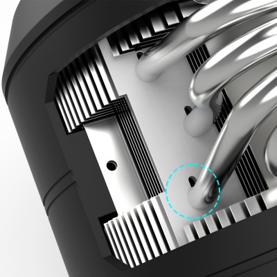 Процесорний кулер Zalman ZET5, ARGB LGA 1851, 1700, 1200, 115x, AM5, AM4, 4pin PWM, 3pin+5VARGB, TDP200W, чорний Процесорний кулер Zalman ZET5, ARGB LGA 1851, 1700, 1200, 115x, AM5, AM4, 4pin PWM, 3pin+5VARGB, TDP200W, чорний