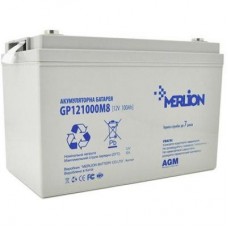 Батарея до ДБЖ Merlion 12V 100Ah (GP121000M8) Батарея до ДБЖ Merlion 12V 100Ah (GP121000M8)
