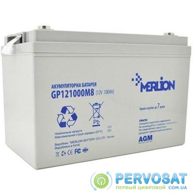 Батарея к ИБП Merlion 12V 100Ah (GP121000M8)