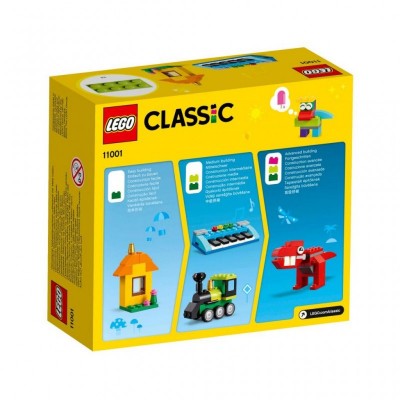 Конструктор LEGO Classic Кубики и идеи 123 детали (11001)