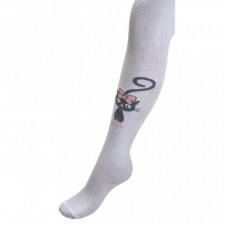 Колготки UCS SOCKS з котиком (M0C0301-2114-3G-white) Колготки UCS SOCKS з котиком (M0C0301-2114-3G-white)
