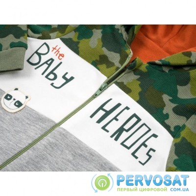 Набор детской одежды Tongs "BABY HEROES" (2684-80B-green)