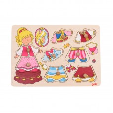 Пазл-вкладиш goki Вдягни принцесу