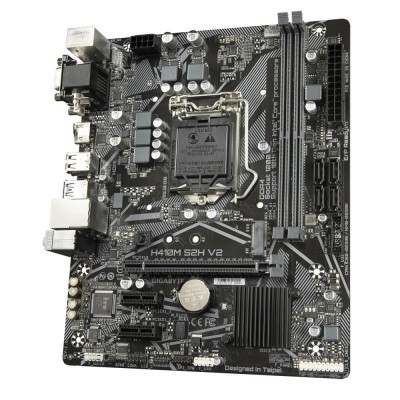 Материнська плата GIGABYTE H410M S2H s1200 H410 2xDDR4 HDMI DVI D-Sub mATX