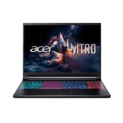 Ноутбук Acer Nitro V 16S ANV16S-41 16" WUXGA IPS, AMD R5-240, 16GB, F1TB, NVD5050-8, Lin, чорний