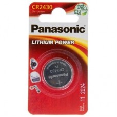Батарейка PANASONIC CR 2430 * 1 LITHIUM (CR-2430EL/1B) Батарейка PANASONIC CR 2430 * 1 LITHIUM (CR-2430EL/1B)