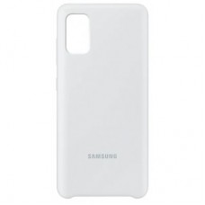 Чохол до моб. телефона Samsung Silicone Cover Galaxy A41 (A415) White (EF-PA415TWEGRU) Чохол до моб. телефона Samsung Silicone Cover Galaxy A41 (A415) White (EF-PA415TWEGRU)