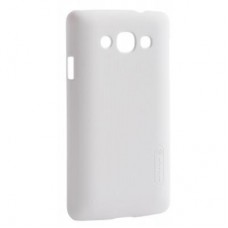 Чохол до моб. телефона NILLKIN для LG L60/X145 - L60/X135/Super Frosted Shield/White (6218439) Чохол до моб. телефона NILLKIN для LG L60/X145 - L60/X135/Super Frosted Shield/White (6218439)