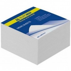 Папір для нотаток BUROMAX White 80х80х50мм, unglued (BM.2205) Папір для нотаток BUROMAX White 80х80х50мм, unglued (BM.2205)