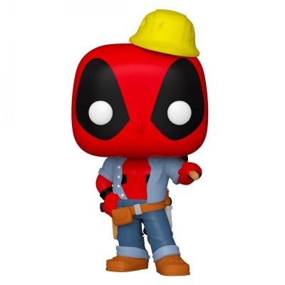 Funko Коллекционная фигурка Funko POP! Bobble Marvel Deadpool 30th Construction Worker (Exc) 54688