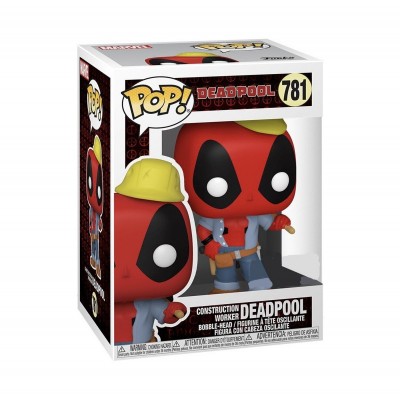 Funko Коллекционная фигурка Funko POP! Bobble Marvel Deadpool 30th Construction Worker (Exc) 54688