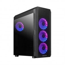 Корпус CHIEFTEC Gaming Scorpion 4 Tempered Glass Edition, без БЖ, 2xUSB3.2, 1xUSB2.0, 4x120мм RAINBOW ARGB, VGA 349мм, LCS ready, ATX, чорний Корпус CHIEFTEC Gaming Scorpion 4 Tempered Glass Edition, без БЖ, 2xUSB3.2, 1xUSB2.0, 4x120мм RAINBOW ARGB, VGA 349мм, LCS ready, ATX, чорний