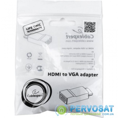 Переходник HDMI to VGA Cablexpert (A-HDMI-VGA-001)