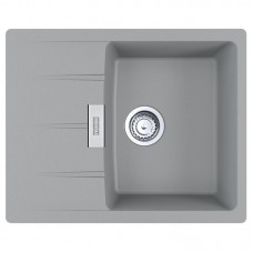 Мийка кухонна Franke Centro, фраграніт, прямокутник, з крилом, 620х500х200мм, чаша - 1, накладна, CNG 611-62, сірий камінь Мийка кухонна Franke Centro, фраграніт, прямокутник, з крилом, 620х500х200мм, чаша - 1, накладна, CNG 611-62, сірий камінь
