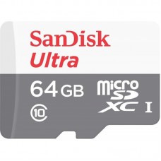 Карта пам'ятi SanDisk 64GB microSDHC C10 UHS-I R100MB/s Ultra Карта пам'ятi SanDisk 64GB microSDHC C10 UHS-I R100MB/s Ultra