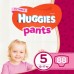 Подгузник Huggies Pants 5 для девочек (12-17 кг) 88 шт (44x2) (5029054216446)