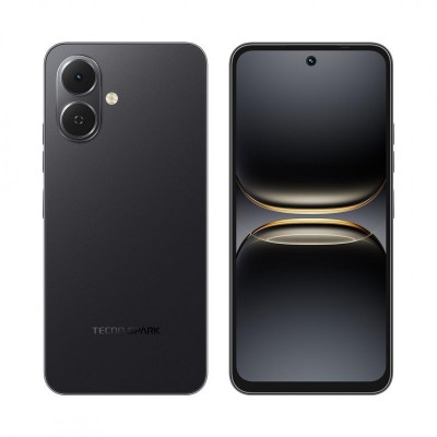 Смартфон TECNO Spark Go 2 (KM4) 6.67" 3/64ГБ, 2SIM, 5000мА•год, Ink Black Смартфон TECNO Spark Go 2 (KM4) 6.67" 3/64ГБ, 2SIM, 5000мА•год, Ink Black