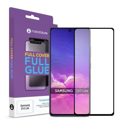 Скло захисне MakeFuture Samsung S10 Lite Full Cover Full Glue (MGF-SS10L)