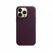 Чохол до моб. телефона Apple iPhone 13 Pro Leather Case with MagSafe - Dark Cherry, Model (MM1A3ZE/A)