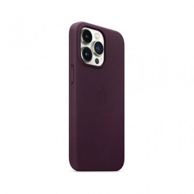 Чохол до моб. телефона Apple iPhone 13 Pro Leather Case with MagSafe - Dark Cherry, Model (MM1A3ZE/A)