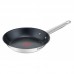 Сковорода Tefal Cook Eat, 24см, покриття Titanium, індукція, Thermo-Spot, нерж. Сталь