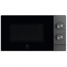 Мікрохвильова піч Electrolux, 20л, мех. керування, 800Вт, гриль, титан