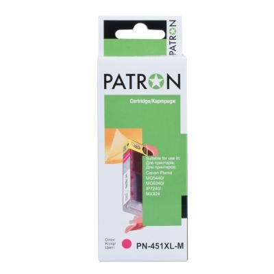 Картридж PATRON CANON CLI-451XLM (PN-451XLM) MAGENTA (CI-CAN-CLI-451-M-PN)