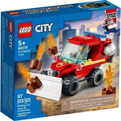 Конструктор LEGO City Fire Пожарный пикап 87 деталей (60279)