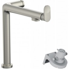 Змішувач для кухні Hansgrohe  Aqittura M91, довж.виливу - 199мм, поворотний, 1важіль, FilterSystem 240, під сталь Змішувач для кухні Hansgrohe  Aqittura M91, довж.виливу - 199мм, поворотний, 1важіль, FilterSystem 240, під сталь