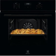 Духова шафа Electrolux електрична, 65л, А, пара, дисплей, конвекція, телескопічні напрямні, чорний Духова шафа Electrolux електрична, 65л, А, пара, дисплей, конвекція, телескопічні напрямні, чорний