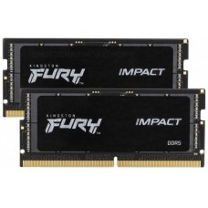 Пам'ять ноутбука Kingston DDR5 32GB KIT (16GBx2) 4800 FURY Impact Пам'ять ноутбука Kingston DDR5 32GB KIT (16GBx2) 4800 FURY Impact