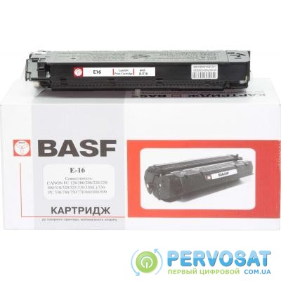 Картридж BASF для Canon FC-128/230/310/330 аналог E16 Black (KT-E16)