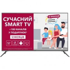 Телевізор PRESTIGIO 50SS05X (D1TV50SS05X_UA_GR_D1TV) Телевізор PRESTIGIO 50SS05X (D1TV50SS05X_UA_GR_D1TV)
