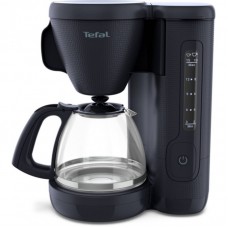 Кавоварка Tefal крапельна Morning Black Knight 1.25л, мелена, чорний Кавоварка Tefal крапельна Morning Black Knight 1.25л, мелена, чорний