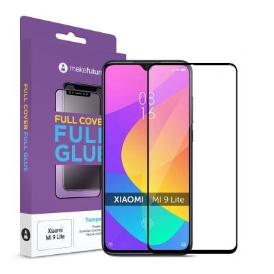 Стекло защитное MakeFuture Xiaomi Mi 9 Lite Full Cover Full Glue (MGF-XM9L)