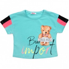 Футболка дитяча Matilda з ведмедиком (3023-140G-green) Футболка дитяча Matilda з ведмедиком (3023-140G-green)