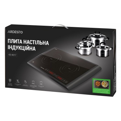 Індукційна електроплитка Ardesto ICS-B217