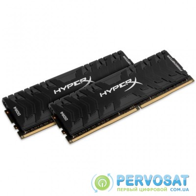 Модуль памяти для компьютера DDR4 16GB (2x8GB) 3600 MHz HyperX Predator Black HyperX (Kingston Fury) (HX436C17PB4K2/16)