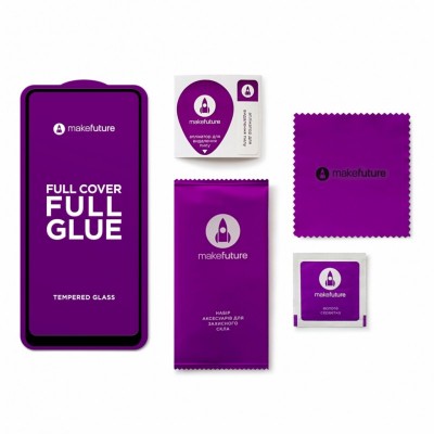 Скло захисне MakeFuture Samsung A22 Full Cover Full Glue (MGF-SA22)