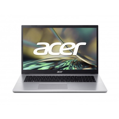 Ноутбук Acer Aspire 3 A317-54 17.3" FHD IPS, Intel i5-1235U, 16GB, F512GB, UMA, Lin, сріблястий