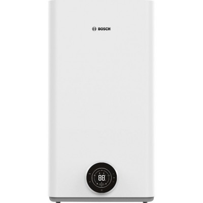 Водонагрівач електр. BOSCH плаский слім Tronic 4500, 100л, 1.5кВт, ун. монтаж, електр. кер-ння, B, білий