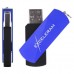 USB флеш накопитель eXceleram 128GB P2 Series Blue/Black USB 3.1 Gen 1 (EXP2U3BLB128)