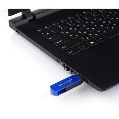 USB флеш накопичувач eXceleram 128GB P2 Series Blue/Black USB 3.1 Gen 1 (EXP2U3BLB128)