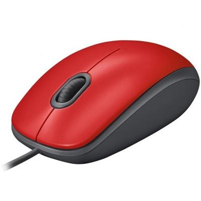 Мышка Logitech M110 Silent Red (910-005489)