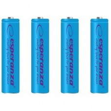 Акумулятор Esperanza AAA 1000mAh Ni-MH * 4 blue (EZA102B) Акумулятор Esperanza AAA 1000mAh Ni-MH * 4 blue (EZA102B)
