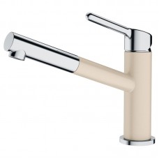 Змішувач для кухні Franke Orbit, довж.виливу - 225мм, витяжний, 1важіль, хром-бежевий Змішувач для кухні Franke Orbit, довж.виливу - 225мм, витяжний, 1важіль, хром-бежевий