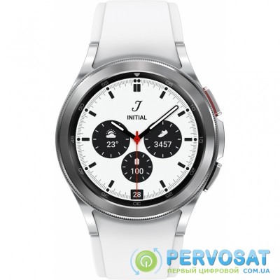 Смарт-часы Samsung SM-R880/16 (Galaxy Watch 4 Classic small 42mm) Silver (SM-R880NZSASEK)